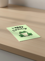 Hoppy Birthday Card
