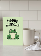 Hoppy Birthday Card
