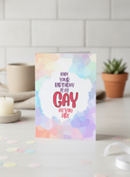 As Gay As You Are Birthday A5 Card - Funny Birthday Card