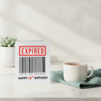 Your Childhood Has Expired 18th Birthday Card - Square Greeting Card