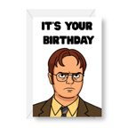 The Office Birthday Card