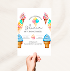 Summer Party Personalised Invitations
