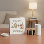 Funny 30th Birthday Card – 29+1