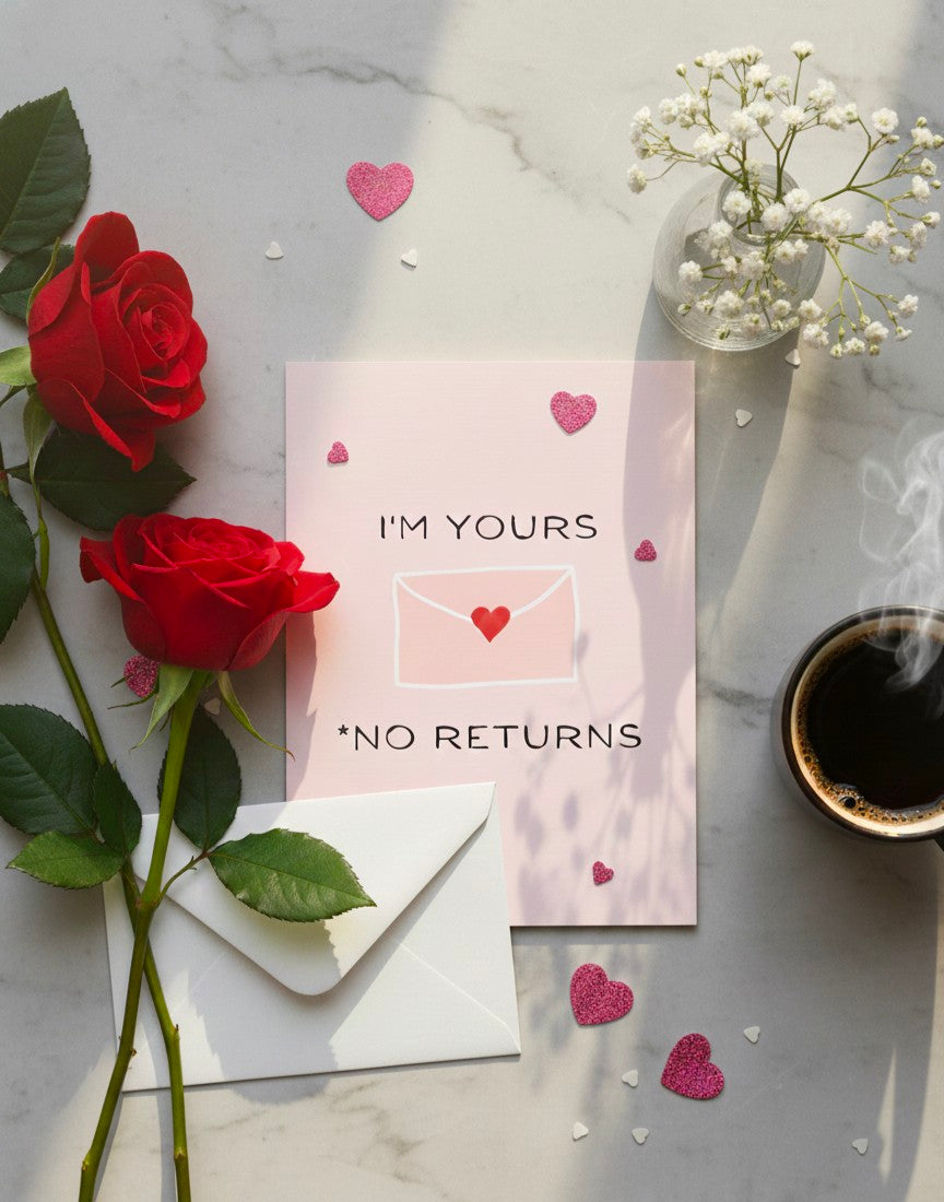 Valentine’s Day Card I’m Yours!