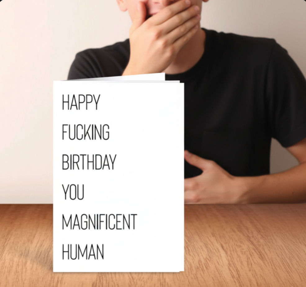 Magnificent Human Birthday Card