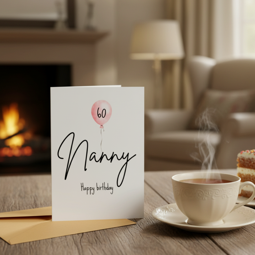 Personalised Named Birthday Card