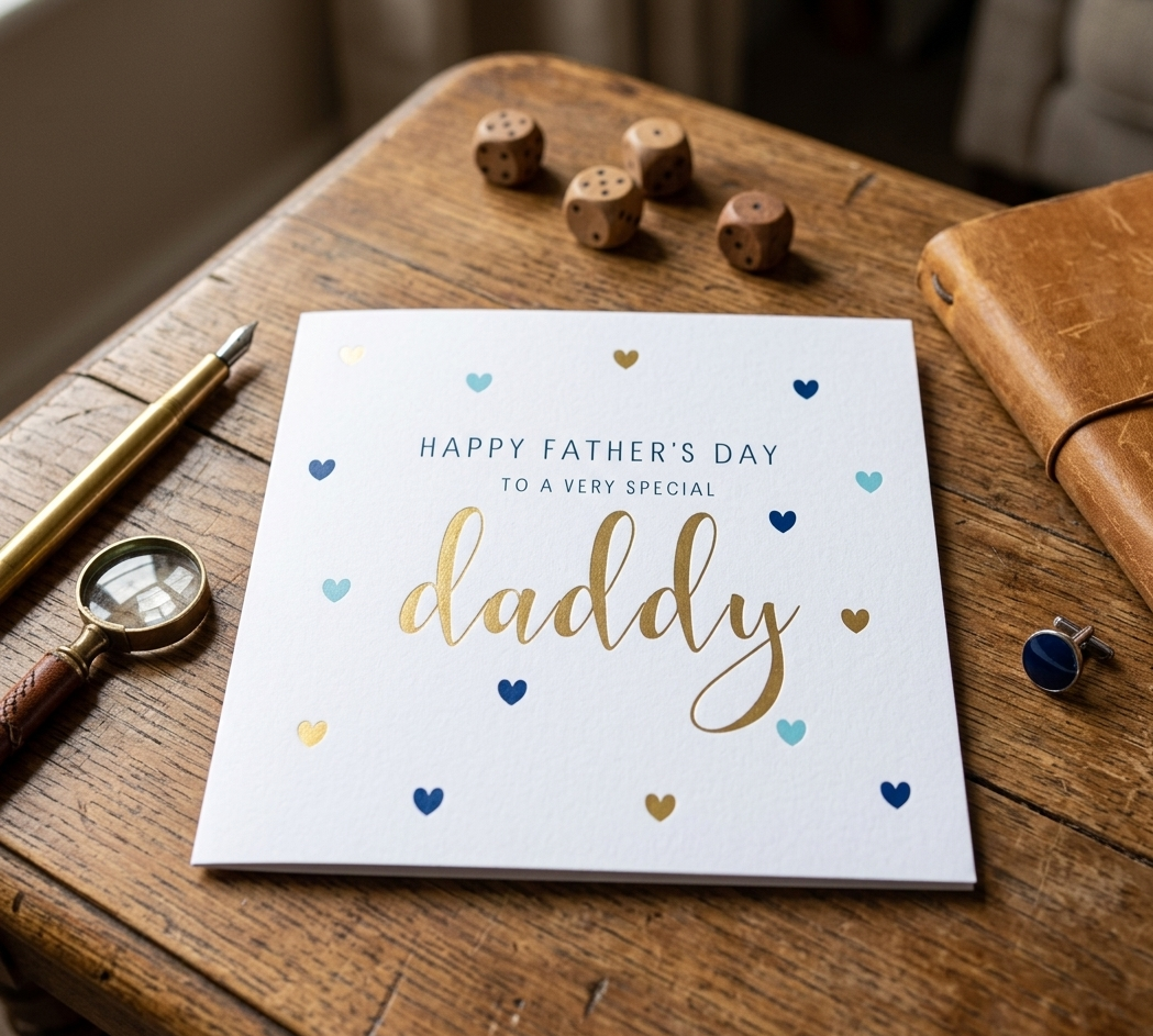 Personalised Father’s Day Card – Pops, Dad, Daddy, Grandad