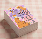 It's a Capy Birthday - Personalised Party Invitations