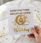 No Words Rude Birthday Scratch Card