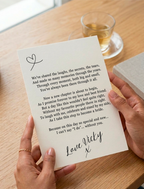 Personalised Bridesmaid Proposal Card