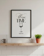 Wine Time, Always Print