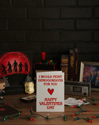 Funny Geeky Valentine’s Card – I’d Fight Monsters for You