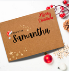 Personalised Christmas Cash Envelope
