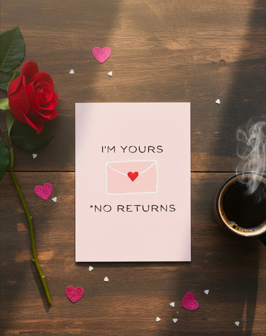 Valentine’s Day Card I’m Yours!