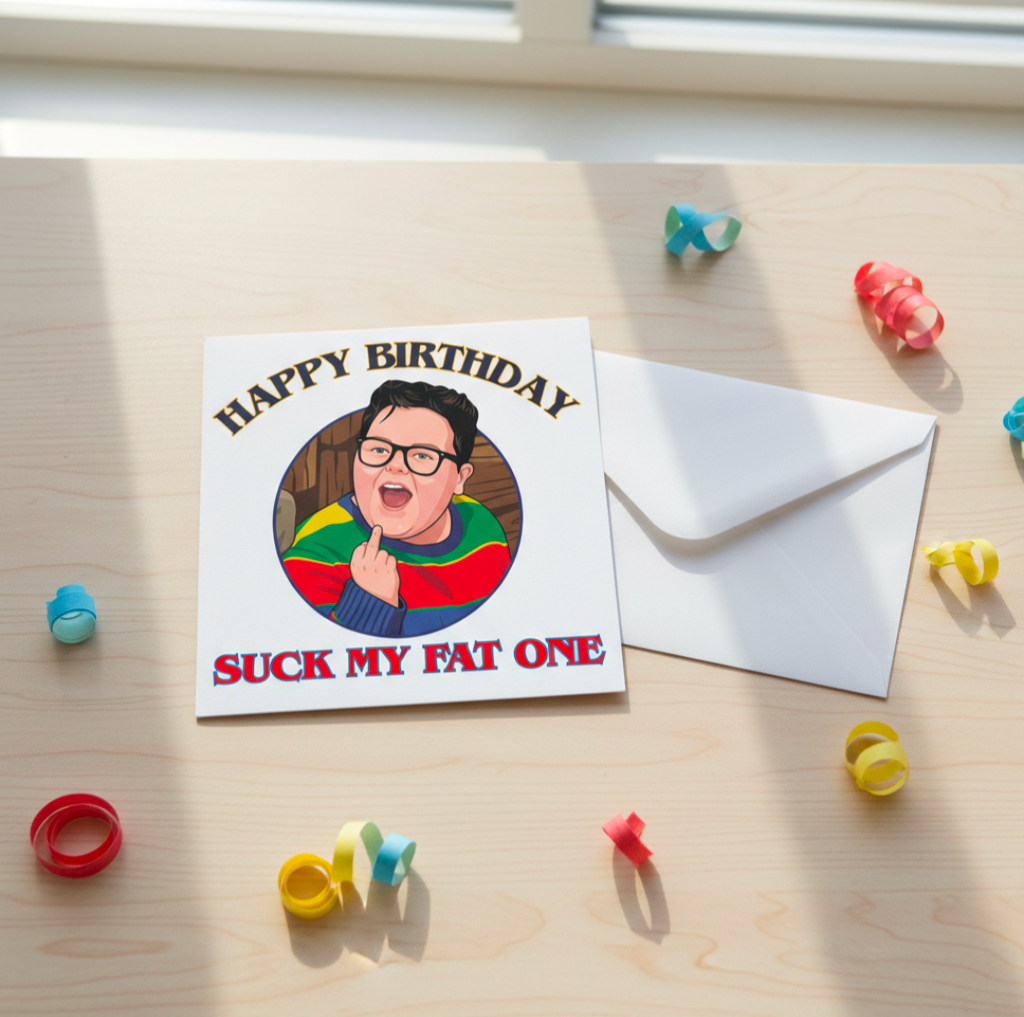 Stranger Things Derek Birthday Card