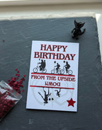 Funny Birthday Day Card From the Upside Down