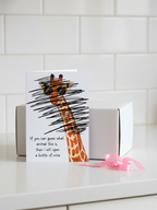 Funny Giraffe Card – Guess the Animal Wine Joke