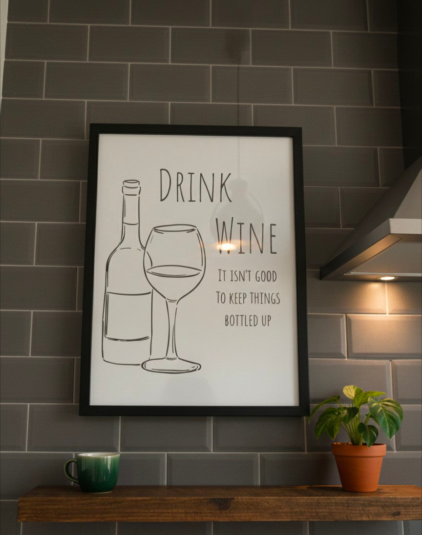 Drink Wine – Don’t Keep It Bottled Up