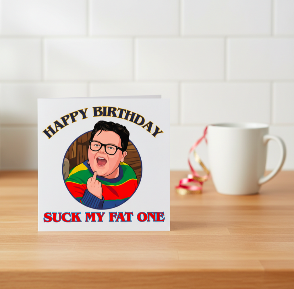 Stranger Things Derek Birthday Card