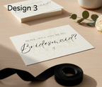 Bridesmaid & Made Of Honour Proposal Cards