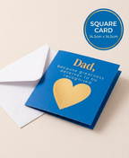 No 1 Dad Scratch Card - Fathers Day/Birthday