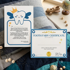 Tooth Fairy Letter & Certificate