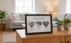 Said HI, Said Yes, Said I Do Personalised Map Print