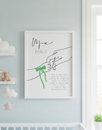 Personalised Name Meaning Poem Print