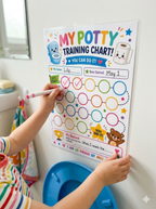 My Potty To Toilet Training Chart