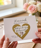 Personalised Bridesmaid Proposal Scratch Card
