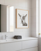 Donkeys Day Off Bathroom Print
