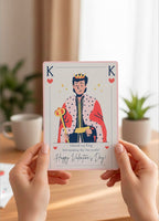 Valentine’s Day Card – I Found My King