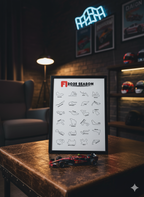 F1 All 2025 Season Track Print