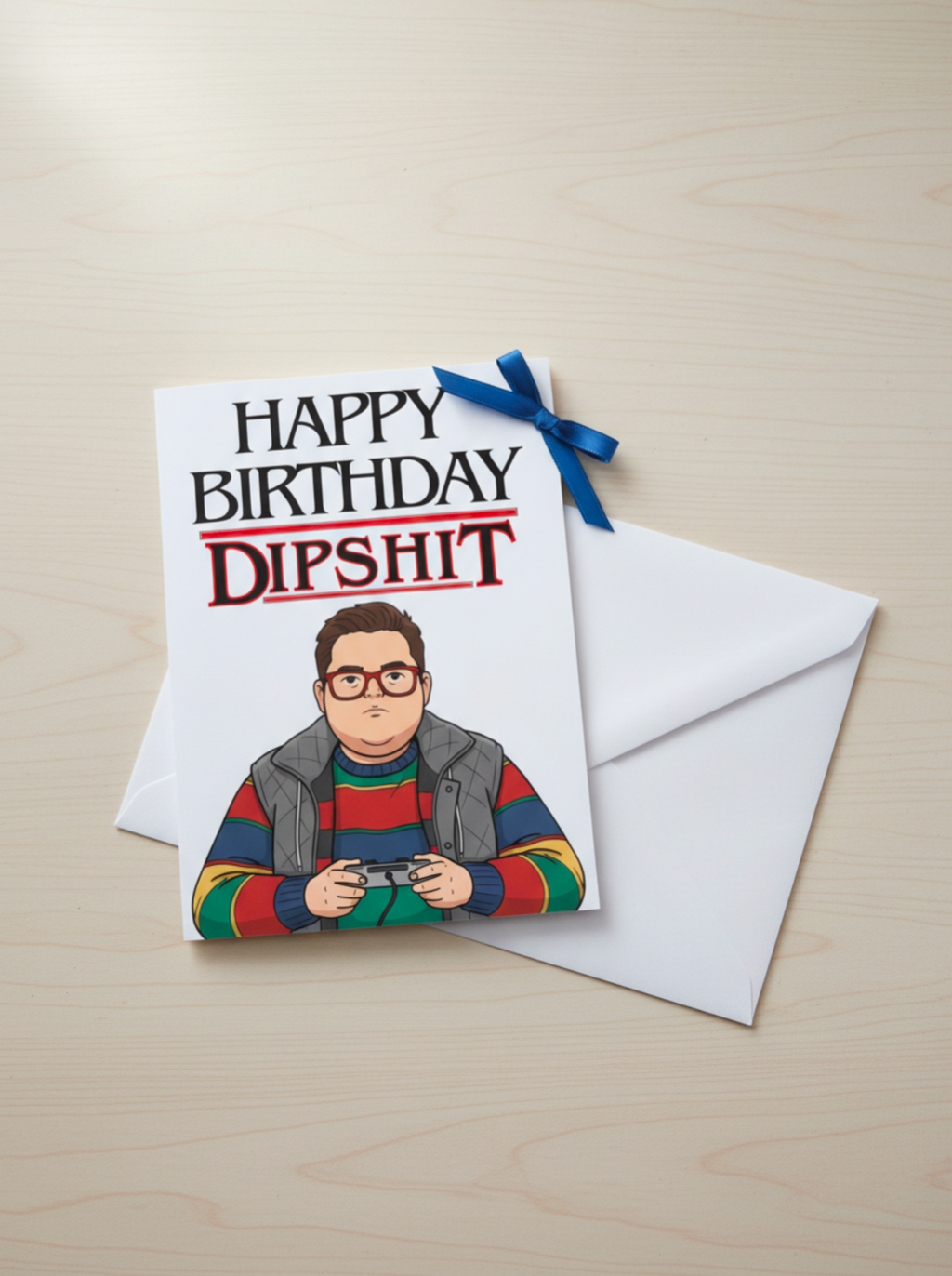 Stranger Things Derek Happy Birthday Card