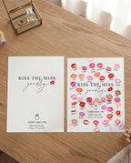 Personalised Kiss the Miss Goodbye Hen Do Print