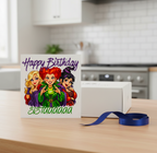 Happy Birthday Sistaaa Witchy Card