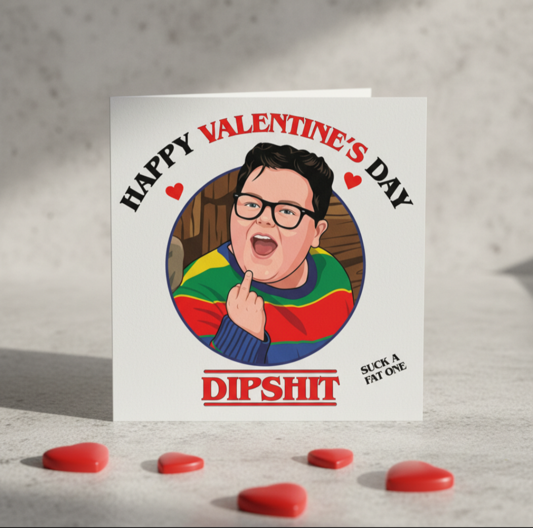Stranger Things Derek Valentine’s Card