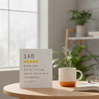 Funny 5-Star Review Card | Personalised Sister-in-Law Card
