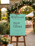 Personalised Wedding Welcome Sign