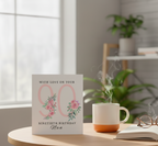 Personalised Floral Birthday Card | Any Age