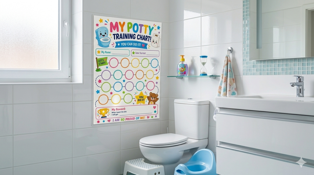 My Potty To Toilet Training Chart