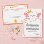 Tooth Fairy Letter & Certificate