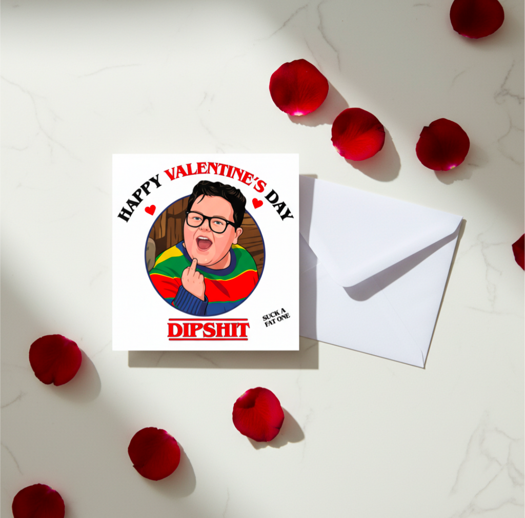 Stranger Things Derek Valentine’s Card