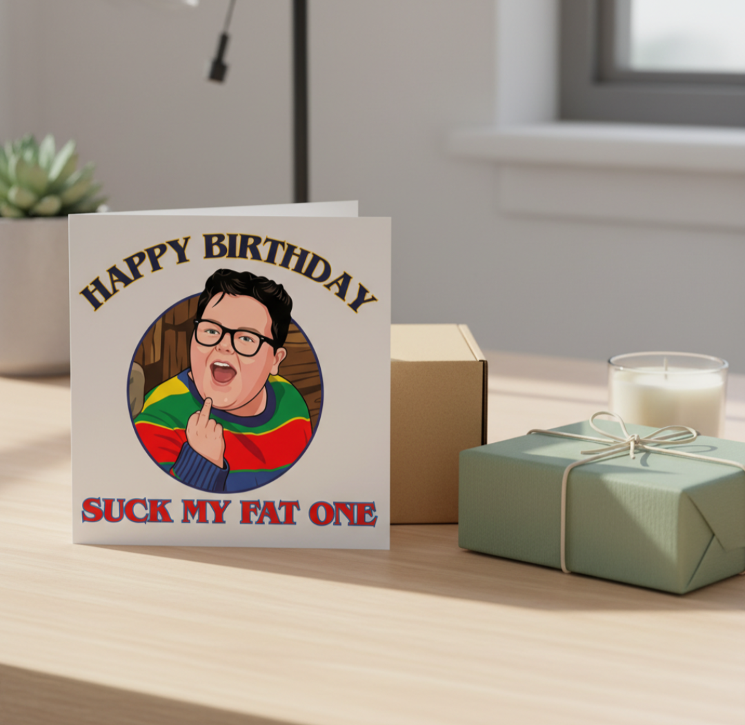 Stranger Things Derek Birthday Card
