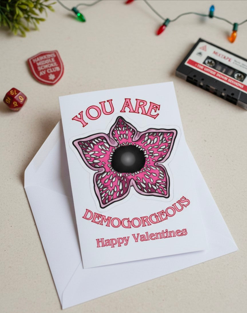 Funny Monster Valentine’s Card – You Are Monstrously Gorgeous