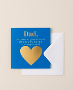 No 1 Dad Scratch Card - Fathers Day/Birthday