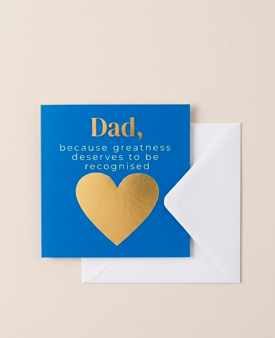 No 1 Dad Scratch Card - Fathers Day/Birthday