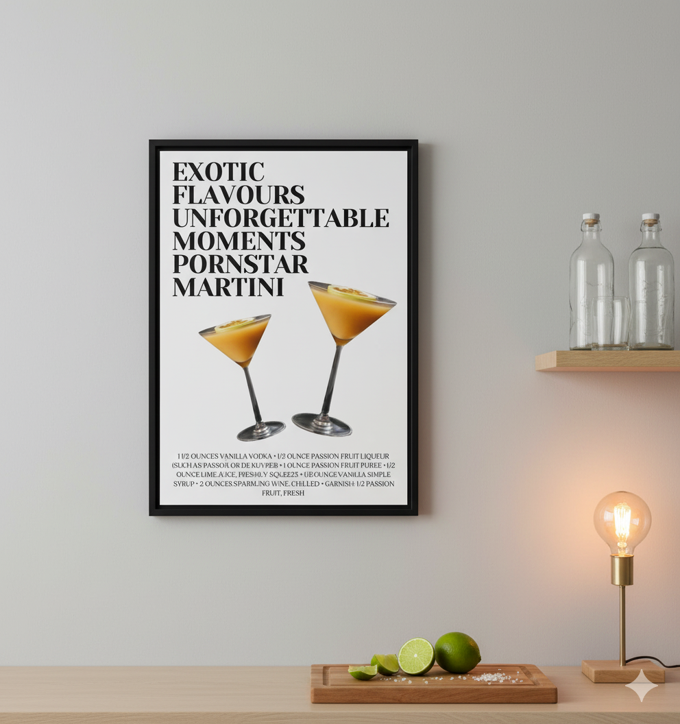 Cocktail Recipe Prints