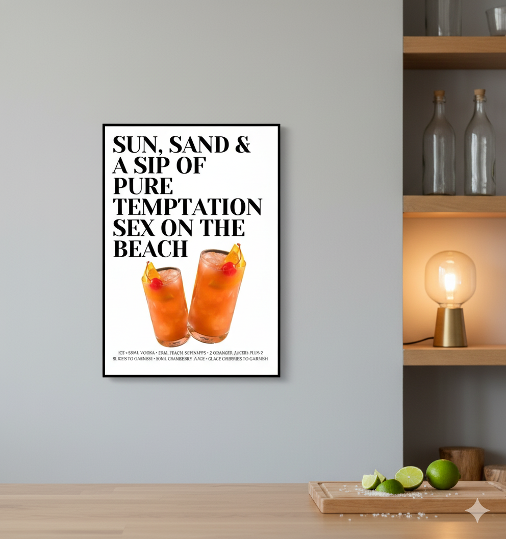 Cocktail Recipe Prints