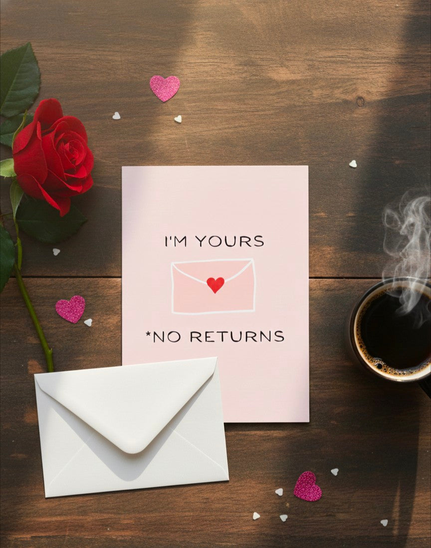 Valentine’s Day Card I’m Yours!